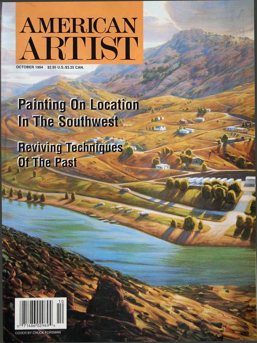 Cover of American Artist magazine