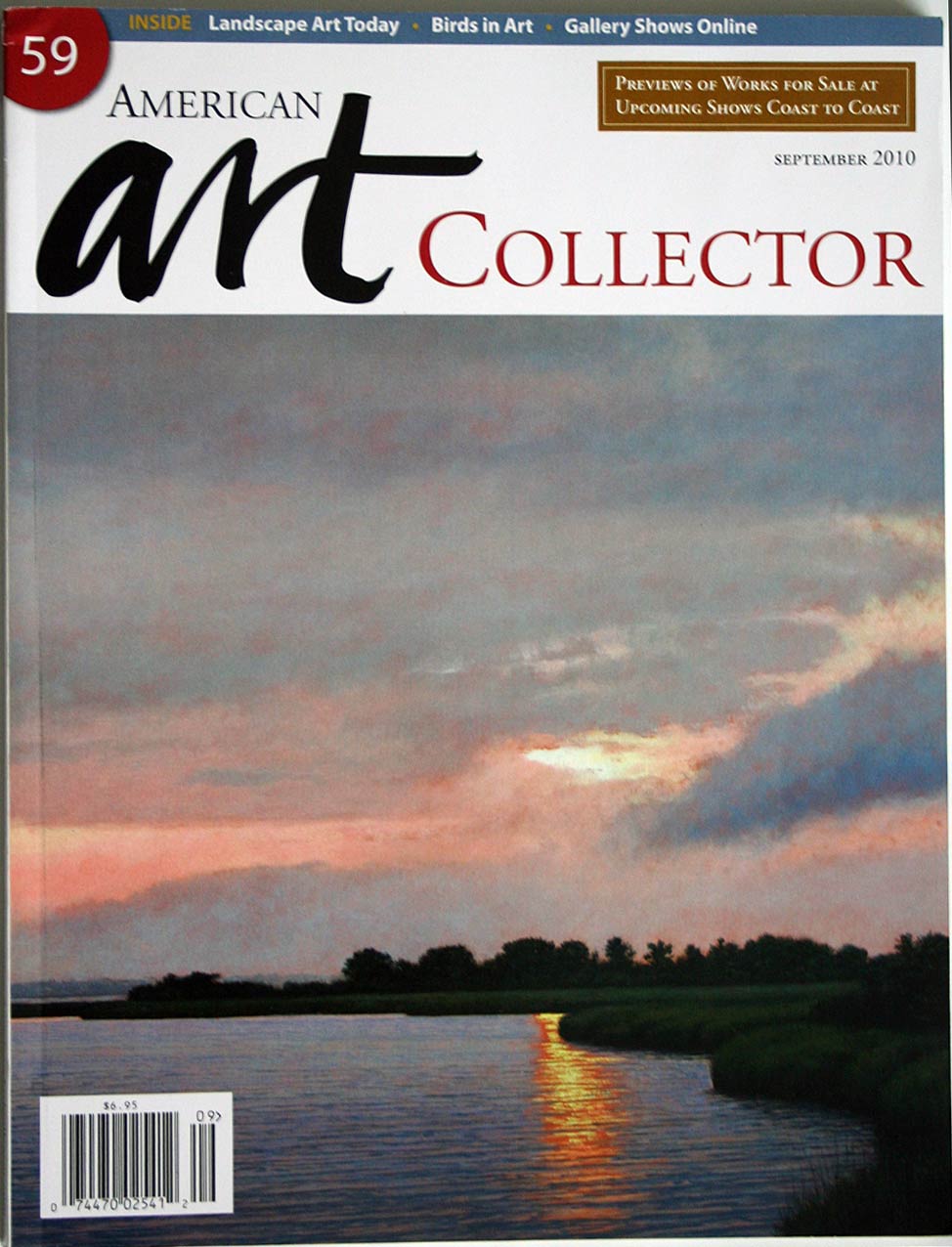 Cover of Art Collector magazine